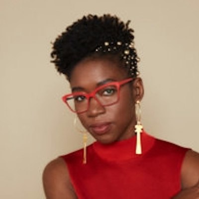 portrait photo of Joy Buolamwini