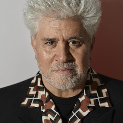 portrait photo of Pedro Almodóvar