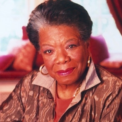 portrait photo of Maya Angelou