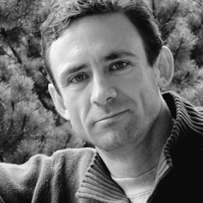 portrait photo of Chuck Palahniuk
