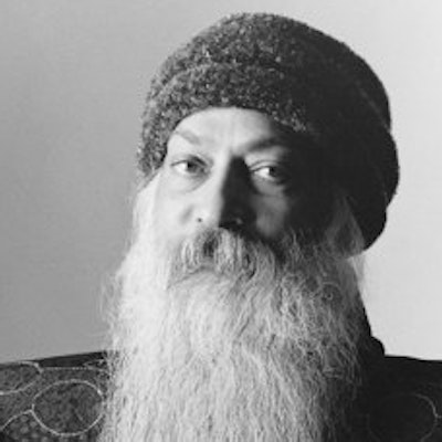 portrait photo of Osho