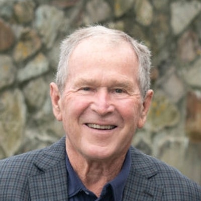 portrait photo of George W. Bush