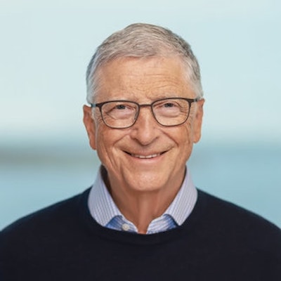 portrait photo of Bill Gates