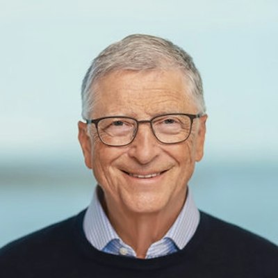 portrait photo of Bill Gates