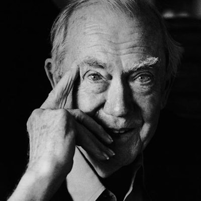 portrait photo of Graham Greene