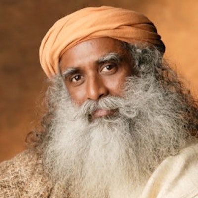 portrait photo of Sadhguru