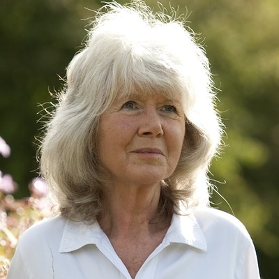 portrait photo of Jilly Cooper