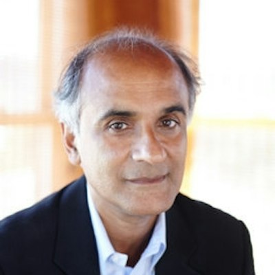 portrait photo of Pico Iyer