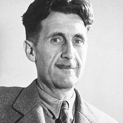 portrait photo of George Orwell