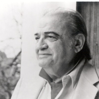 portrait photo of Mario Puzo