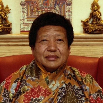 portrait photo of Akong Tulku Rinpoche