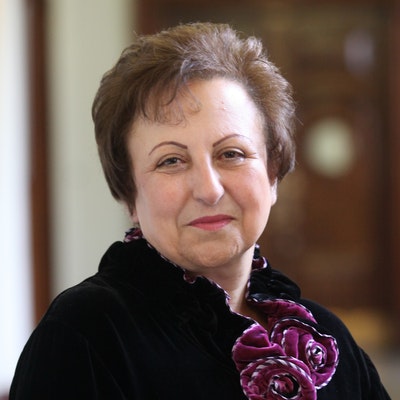 portrait photo of Shirin Ebadi