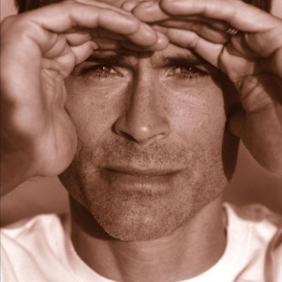 portrait photo of Rob Lowe