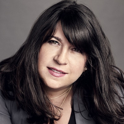 portrait photo of E L James