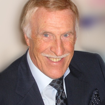 portrait photo of Bruce Forsyth