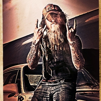 portrait photo of Magnus Walker