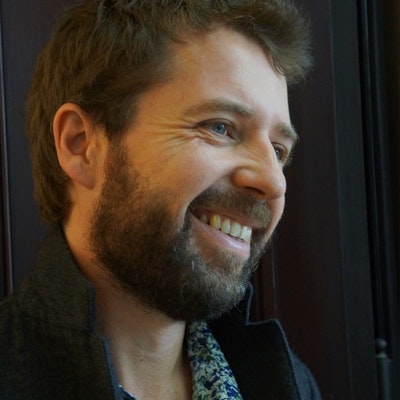 portrait photo of Hamish Clayton