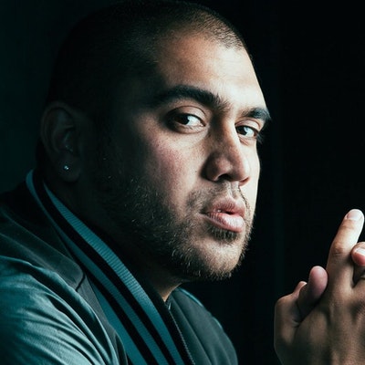 portrait photo of Omar Musa